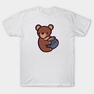 Brown Bear Honey Pot T-Shirt